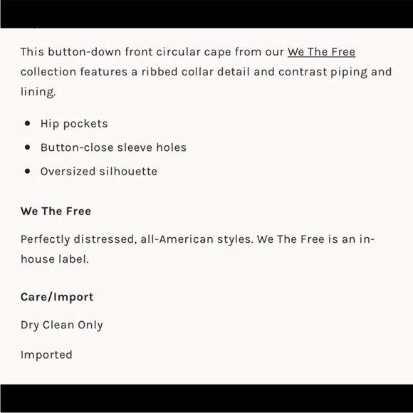 Free People We the Free Stone Cold Circle Cape Mustard Yellow Boucle Pancho - Picture 16 of 16